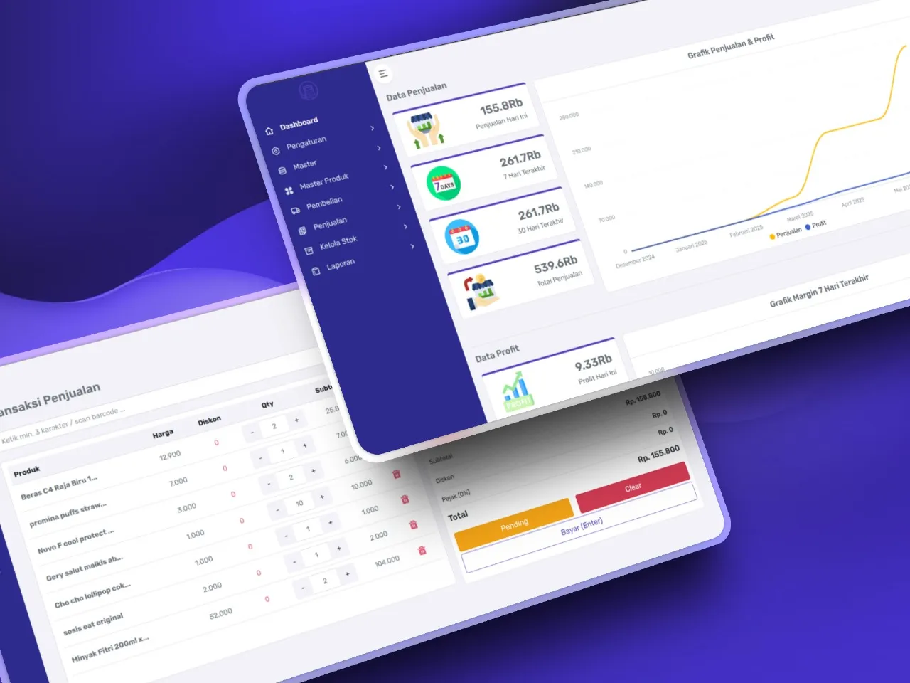 Aplikasi POS Toko Ahamart