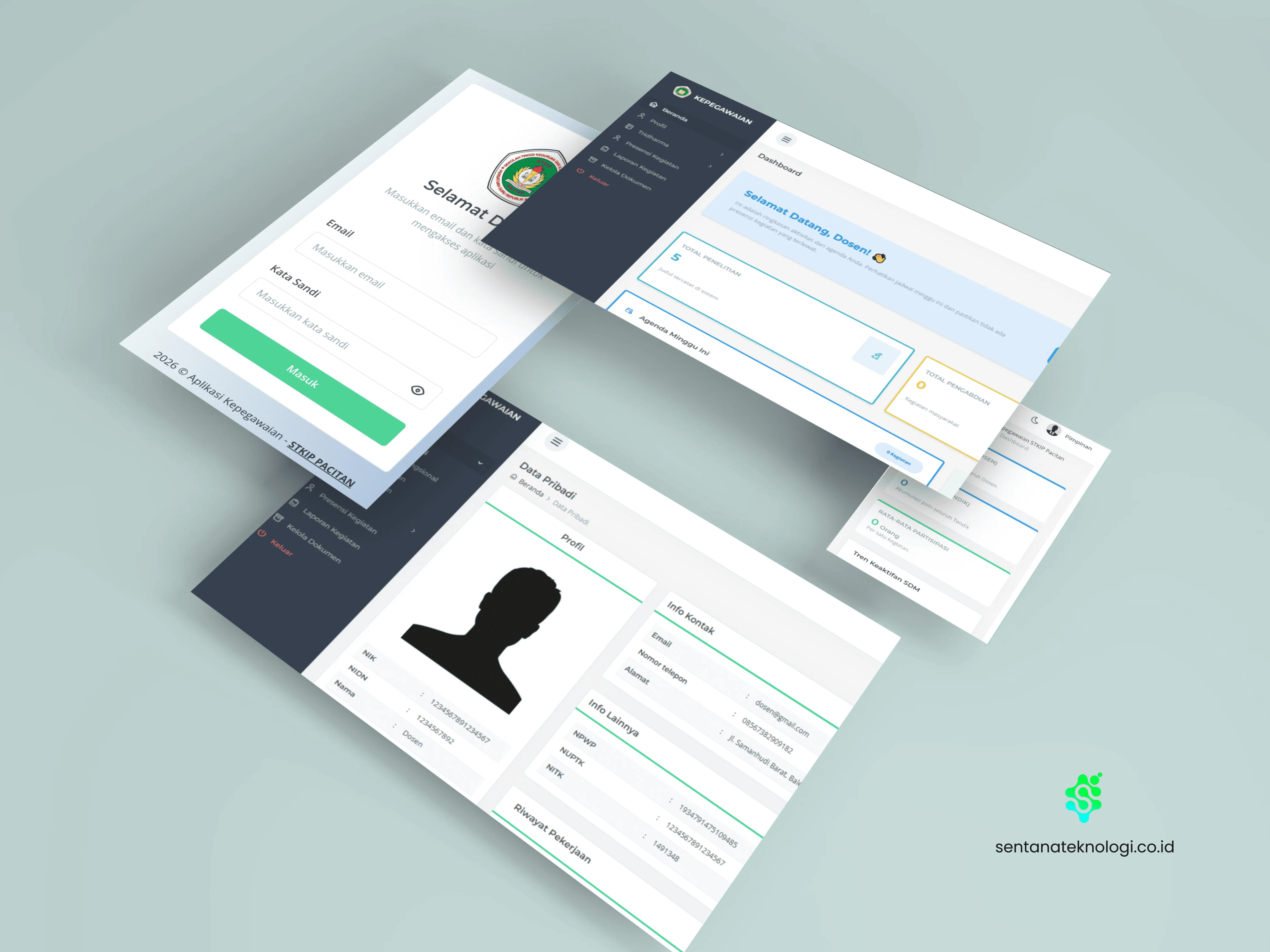 Sistem Kepegawaian STKIP PGRI Pacitan